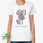 Женская футболка органик