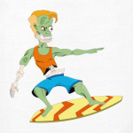 Зомби - серфер