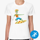 Женская спортивная футболка