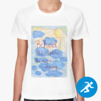 Женская спортивная футболка