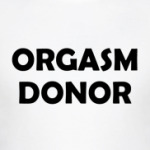 Футболка Orgasm donor