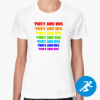 Женская спортивная футболка