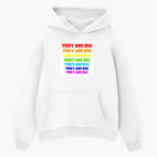 Толстовка худи оверсайз