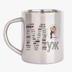 Кружка металлическая