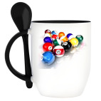 Кружка с ложкой