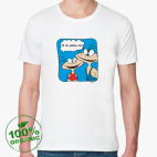 Мужская футболка органик