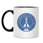 Кружка двухцветная