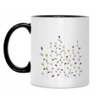 Кружка двухцветная