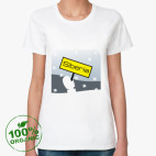 Женская футболка органик