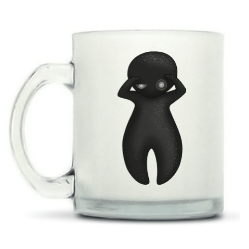 Кружка матовая с принтом Что?