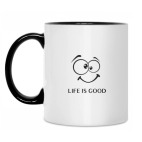 Кружка двухцветная