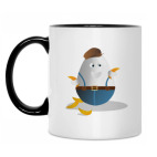 Кружка двухцветная