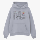 Толстовка худи оверсайз