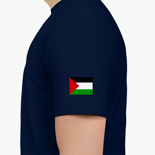 Футболка с принтом Национальный герб Палестины