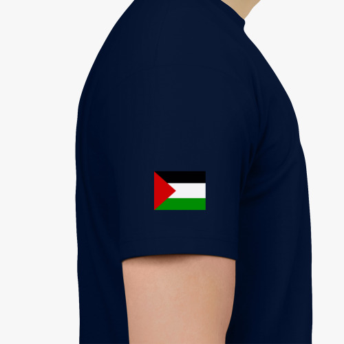 Футболка с принтом Национальный герб Палестины