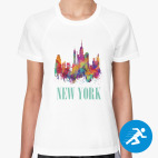 Женская спортивная футболка