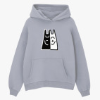 Толстовка худи оверсайз