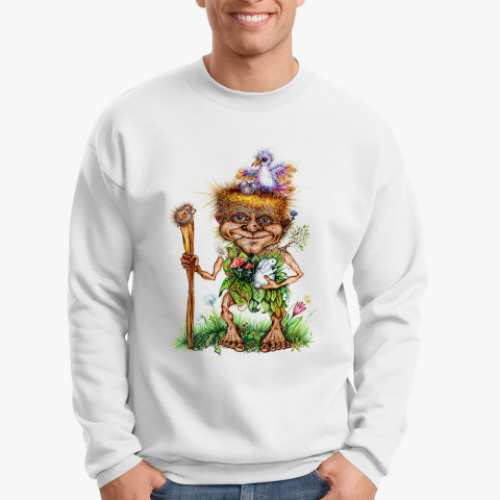 Свитшот с принтом Добрый Леший