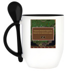 Кружка с ложкой