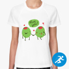 Женская спортивная футболка