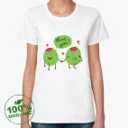 Женская футболка органик