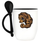 Кружка с ложкой