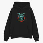 Толстовка худи оверсайз