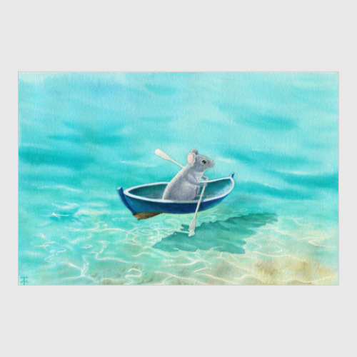 Постер с принтом Рипичип в лодочке