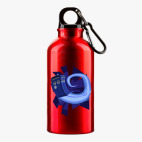 Металлическая бутылка 400 мл UV-DTF