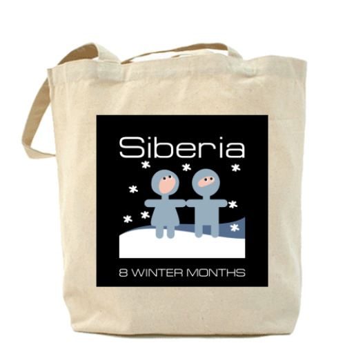 Сумка шоппер с принтом Long-Winter