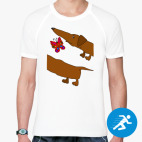 Мужская спортивная футболка