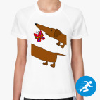 Женская спортивная футболка