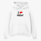 Толстовка худи оверсайз