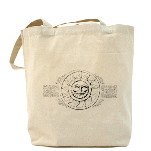 Сумка шоппер с принтом Русь, Россия