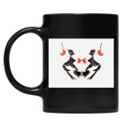 Кружка цветная UV-DTF