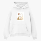 Толстовка худи оверсайз