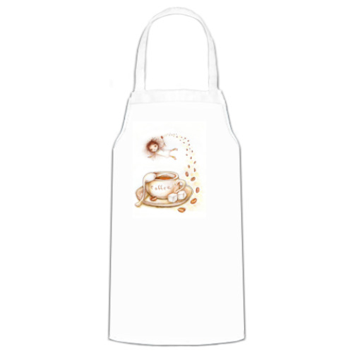 Фартук с принтом Кофейная фея