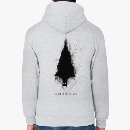 Толстовка худи с принтом Герой-монстр