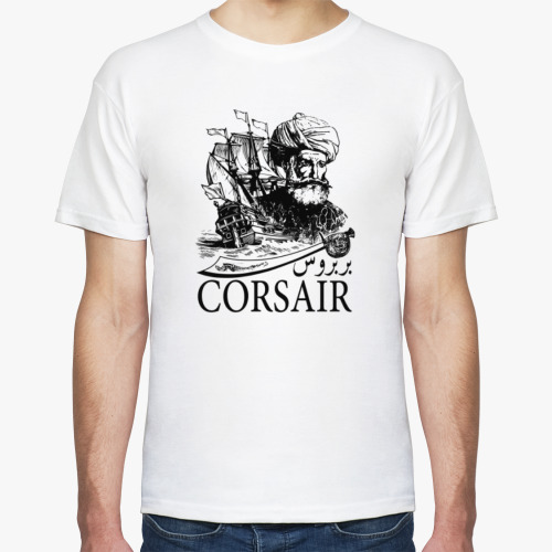 Футболка с принтом ХАЙРЕДДИН БАРБАРОССА