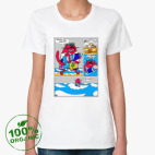 Женская футболка органик