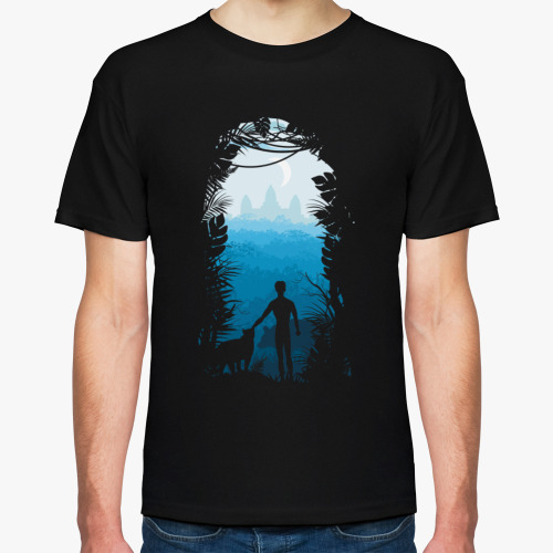 Футболка с принтом Mowgli