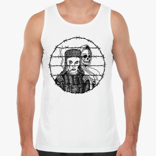 Майка с принтом Russian Criminal Tattoo