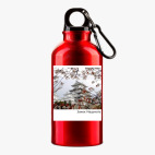 Металлическая бутылка 400 мл UV-DTF