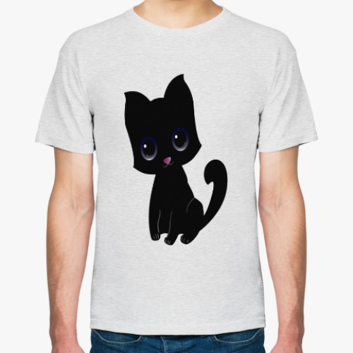 Футболка с принтом Kitten