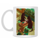 Коты пьют чай