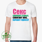 Мужская футболка органик