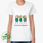 Женская футболка органик