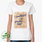 Женская футболка органик