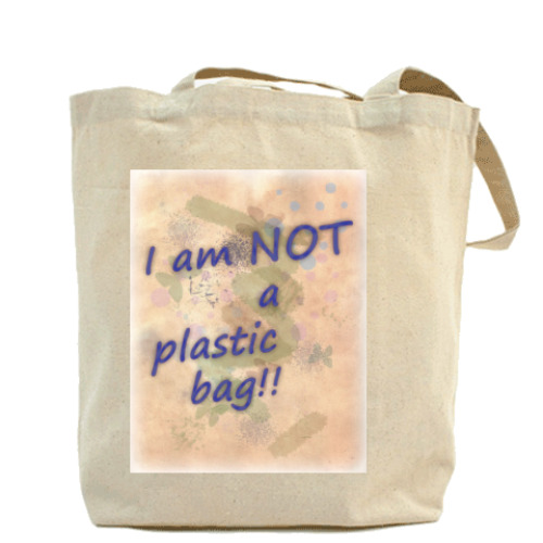 Сумка шоппер с принтом Эко