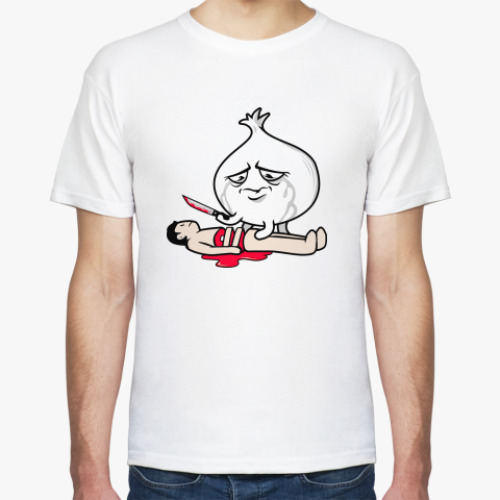 Футболка с принтом Onion